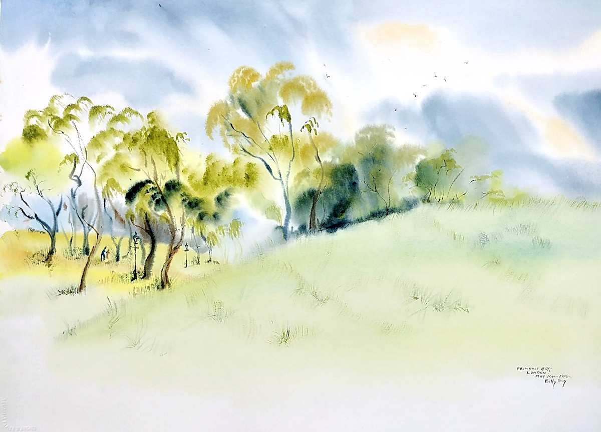 Primrose Hill London by Betty Guy 