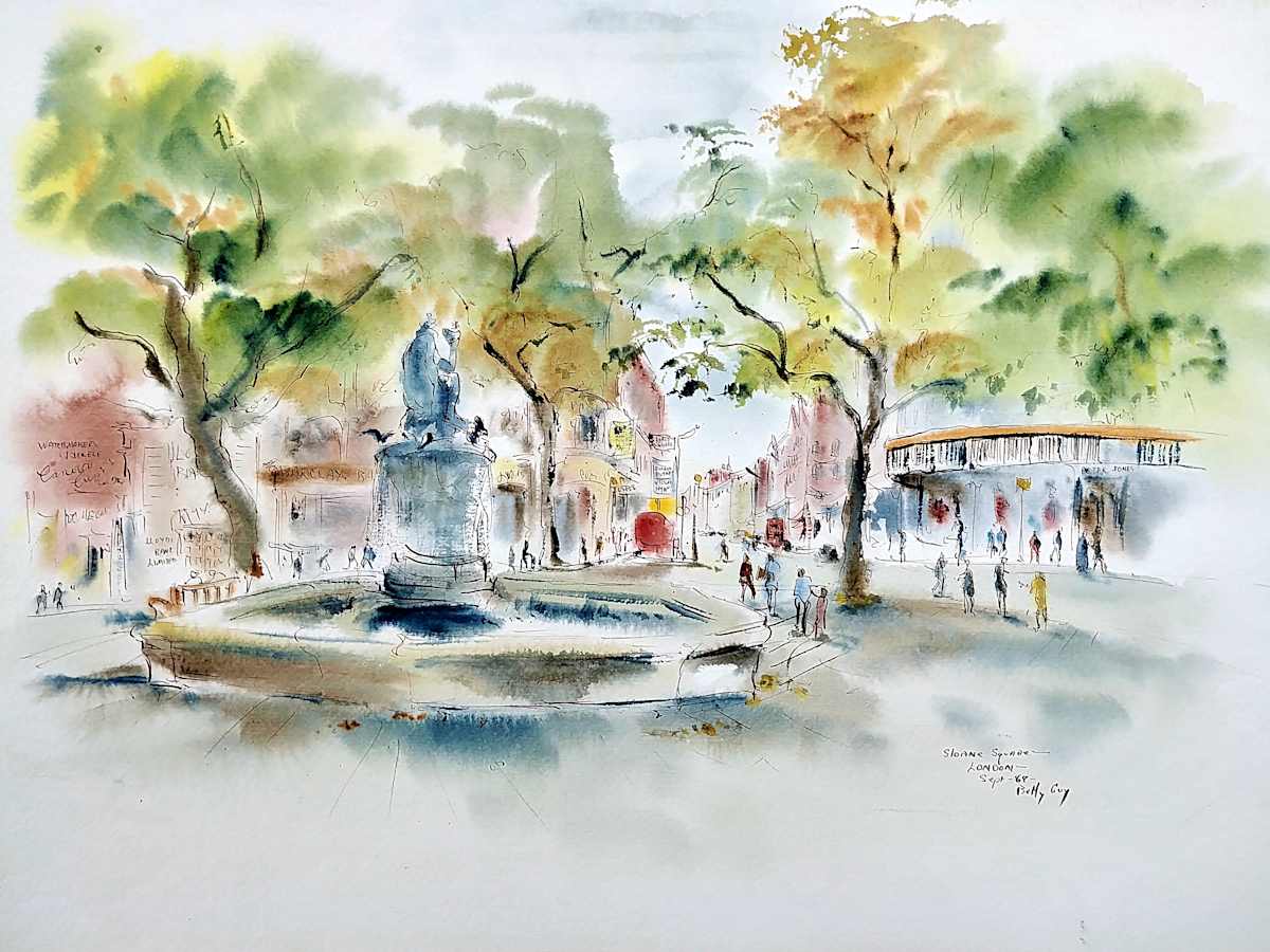 Sloane Square London by Betty Guy 