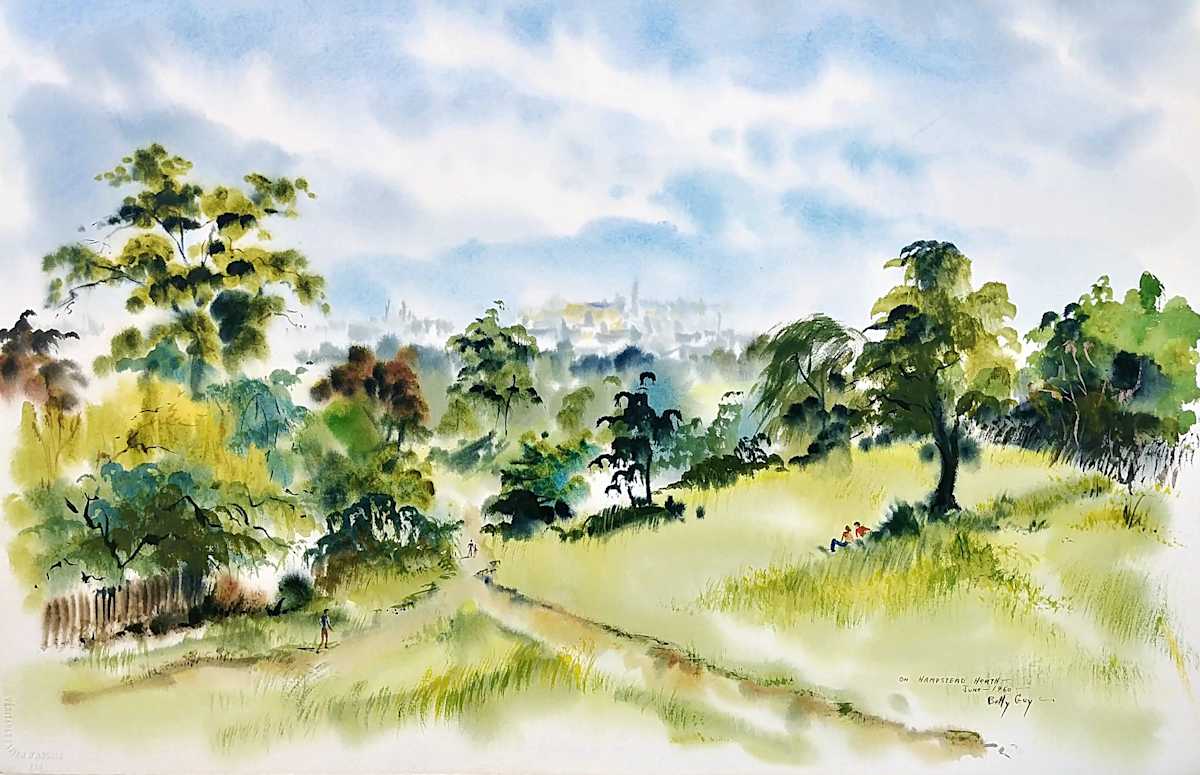 On Hampstead Heath by Betty Guy 