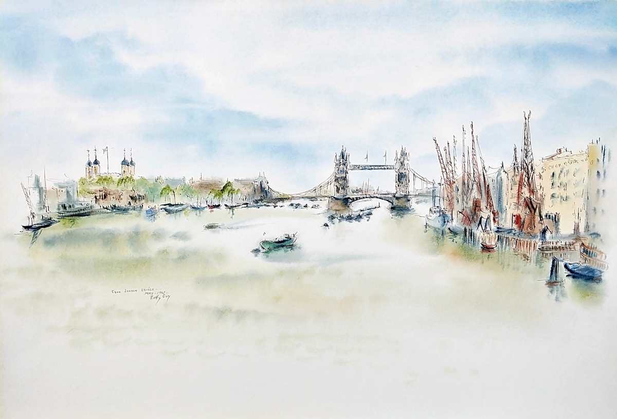 From London Bridge by Betty Guy 