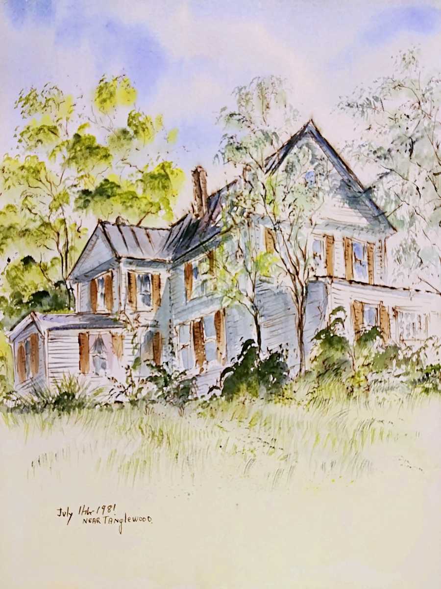 Near Tanglewood by Betty Guy, Image 1.