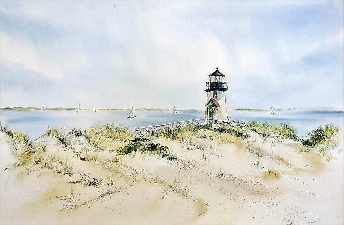 Brant Point Nantucket by Betty Guy 