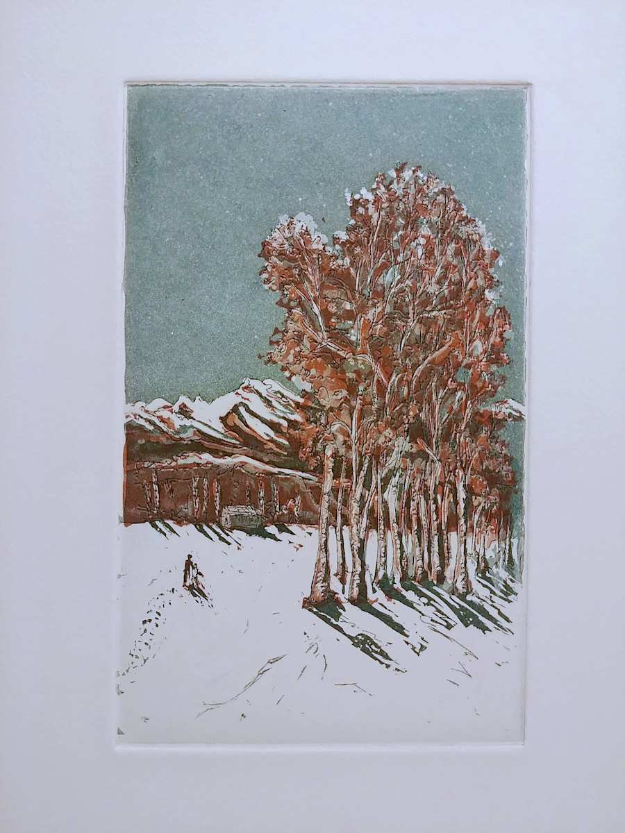 Untitled (from the series titled "First Snow") by Betty Guy 