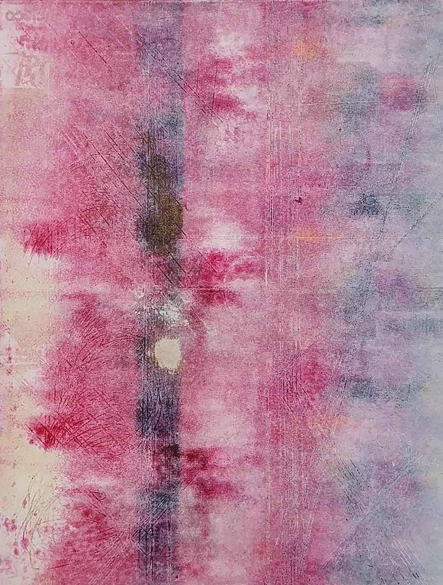 Untitled (from the series of monoprints "Poignant Secrets") by Betty Guy 