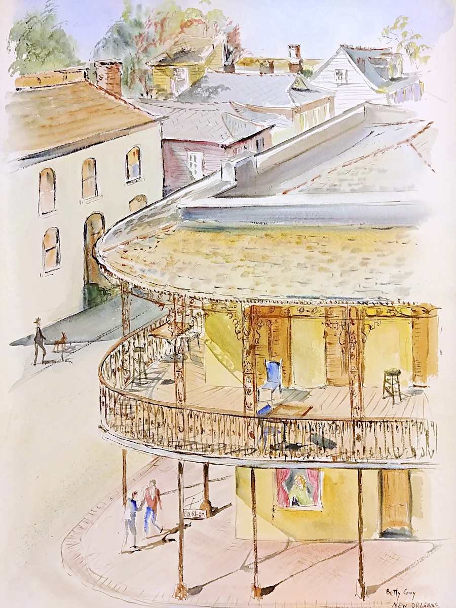 New Orleans by Betty Guy 