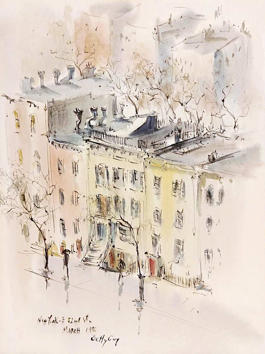 New York - E. 32nd St. by Betty Guy 