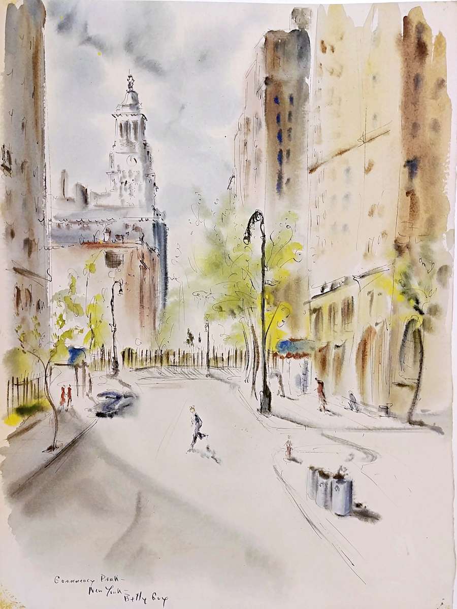 Grammercy Park New York by Betty Guy 