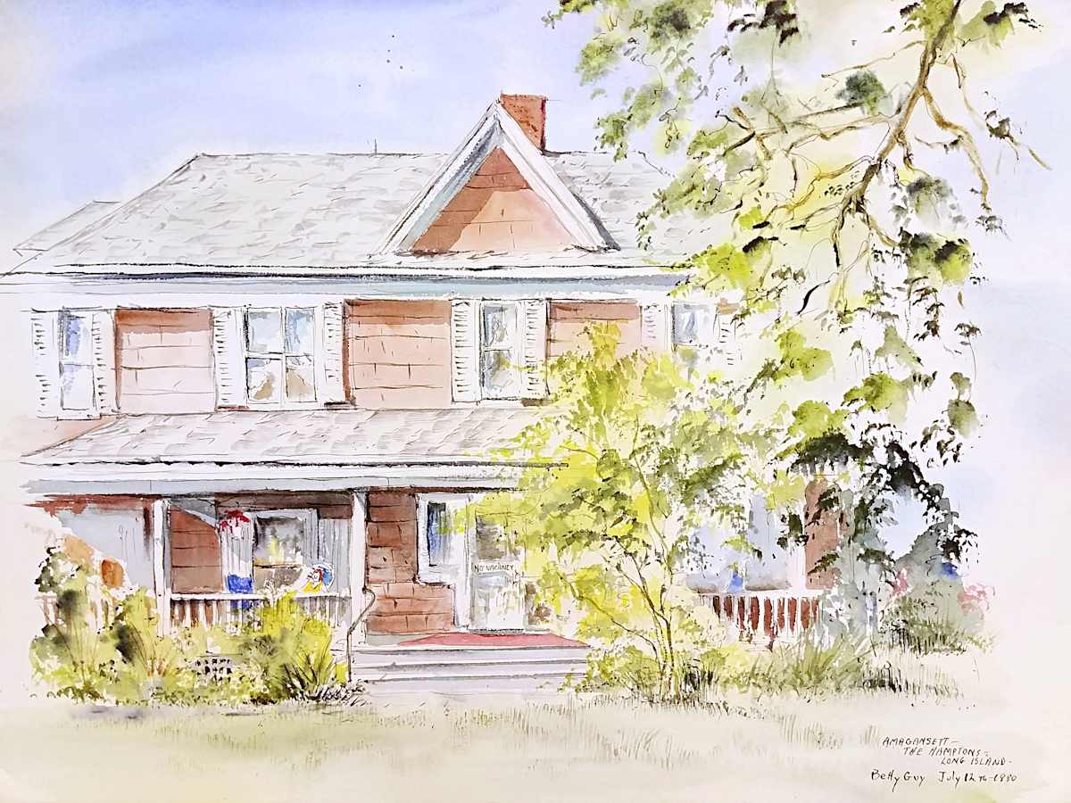 Amagansett - The Hamptons Long Island by Betty Guy 