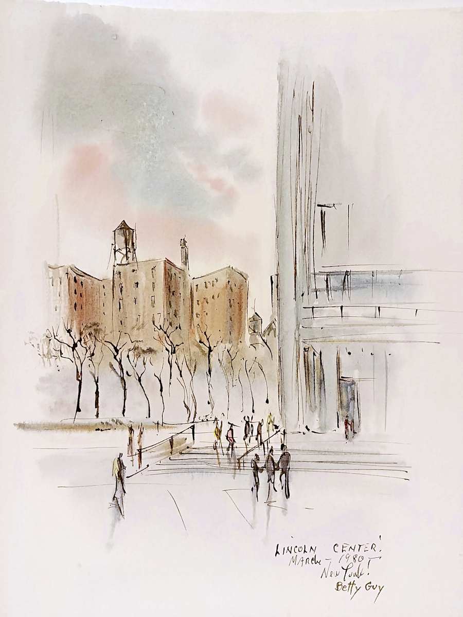 Lincoln Center! by Betty Guy 