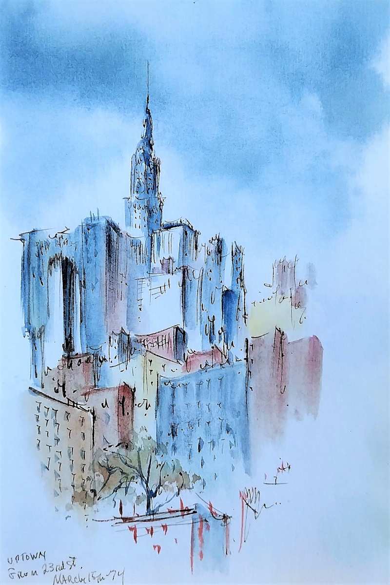 Uptown From 23rd St. by Betty Guy 