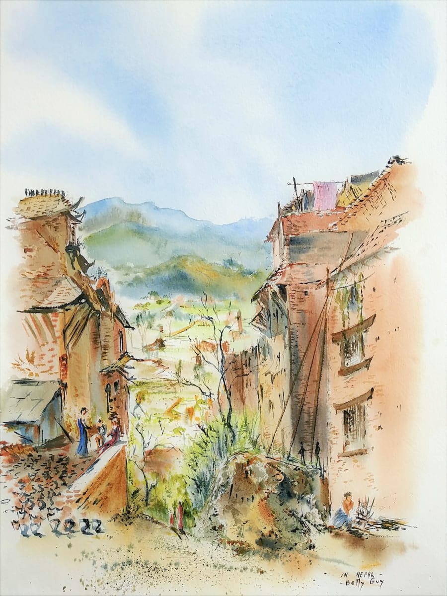 In Nepal by Betty Guy 