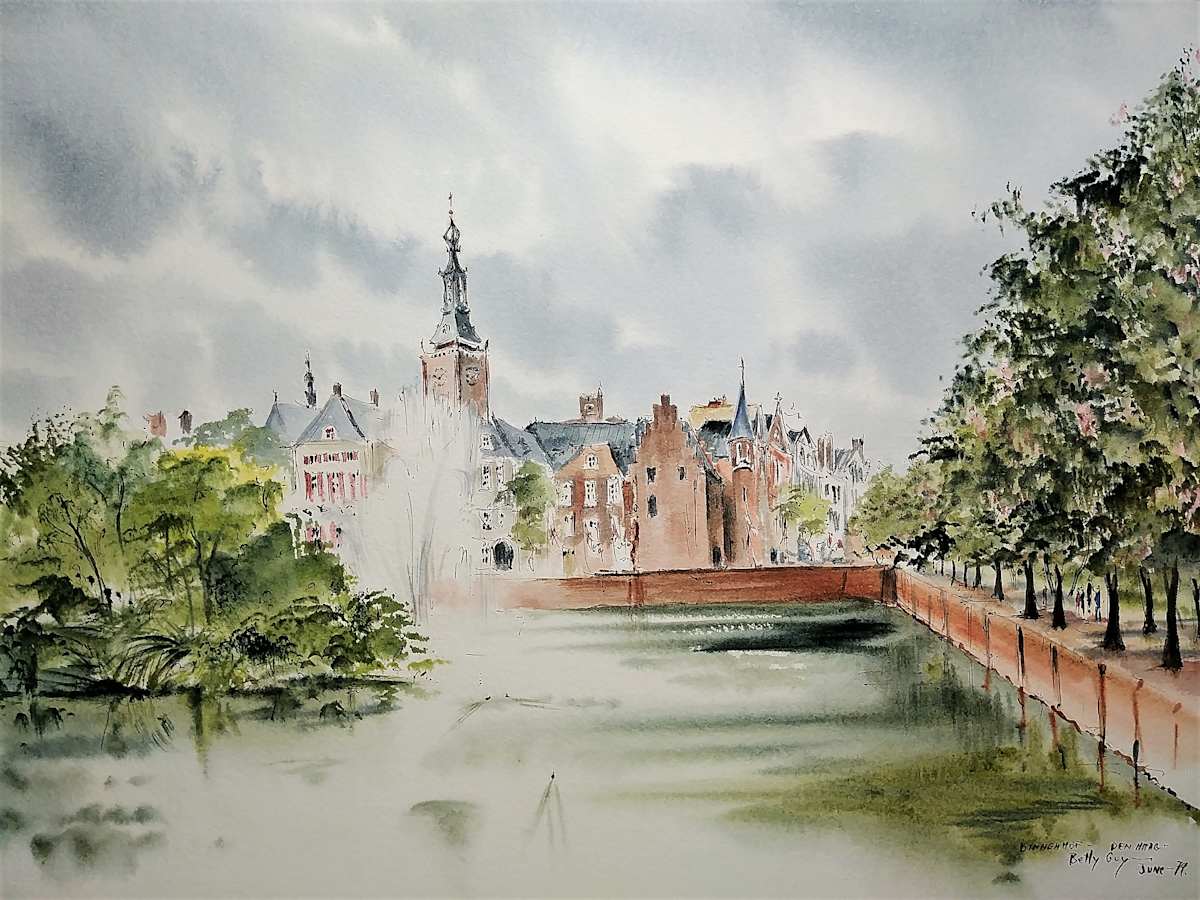 Binnenhof - Den Haag by Betty Guy 