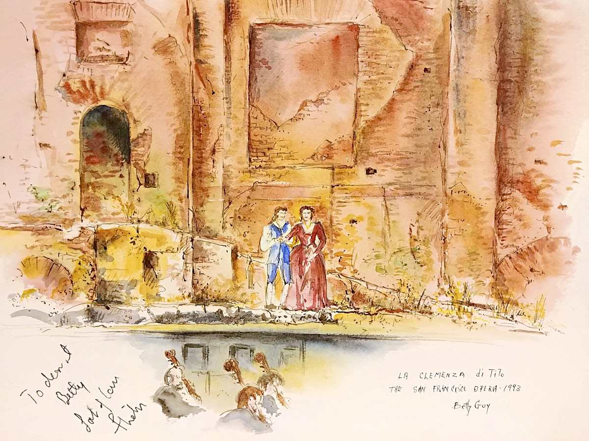La Clemenza di Tito The San Francisco Opera by Betty Guy 