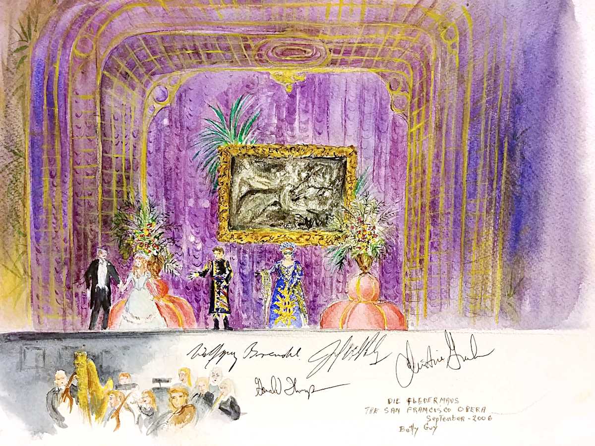 Die Fledermaus by Betty Guy 