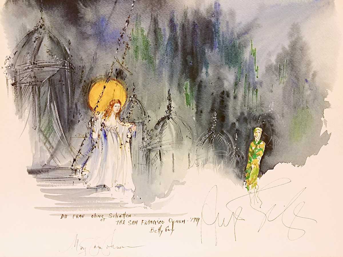 Die Frau Ohne Schattenat The San Francisco Opera by Betty Guy 