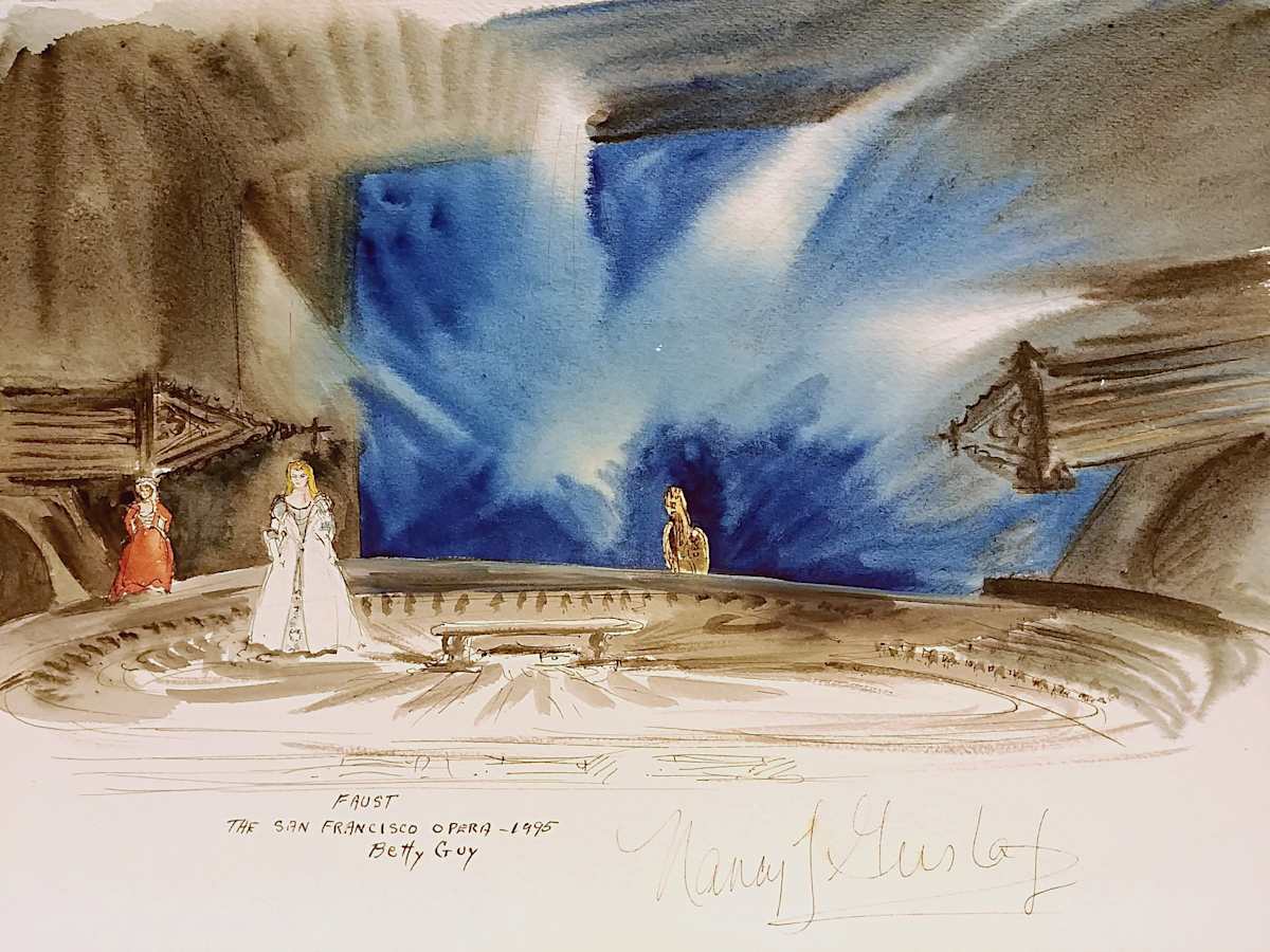 Faust The San Francisco Opera by Betty Guy 