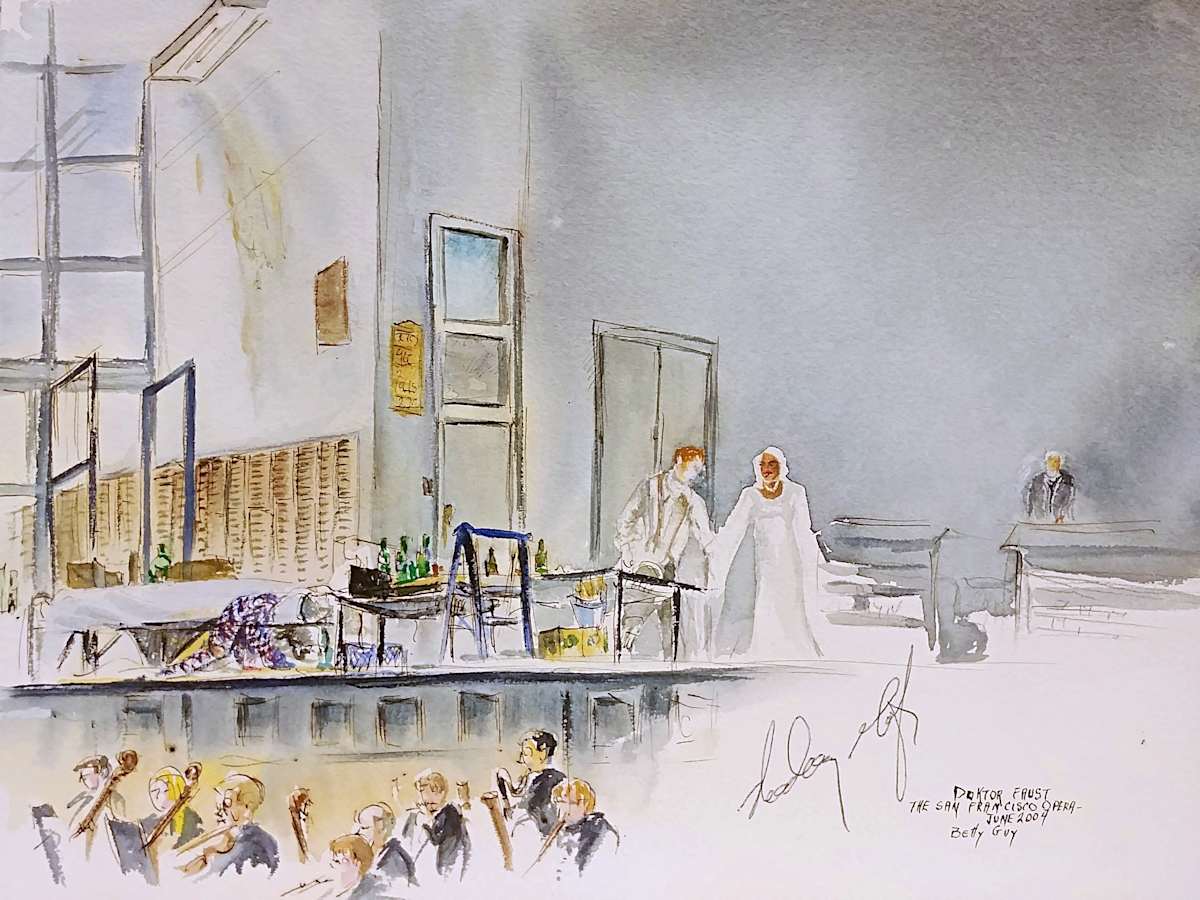 Doktor Faust The San Francisco Opera by Betty Guy 