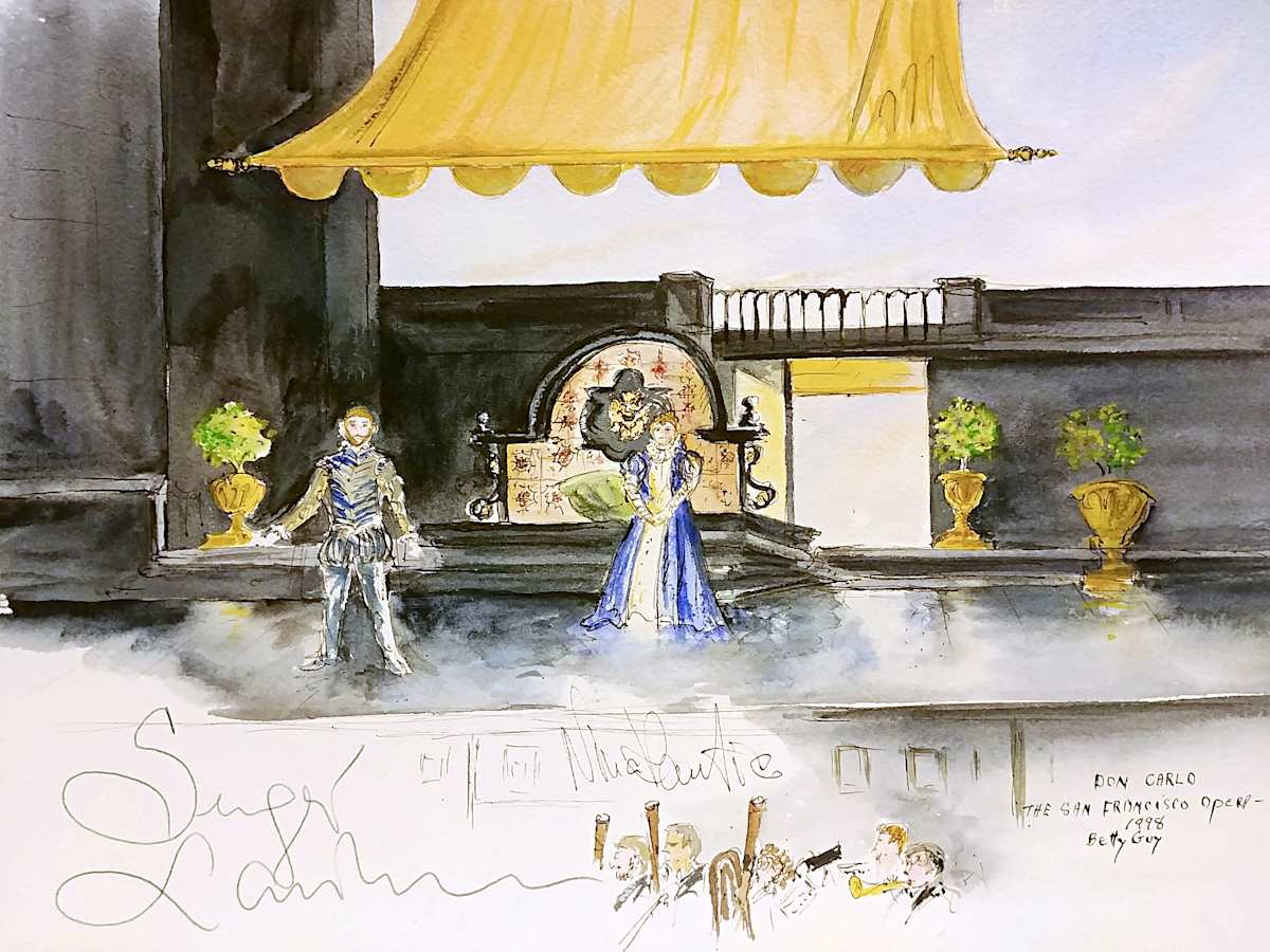Don Carlo The San Francisco Opera by Betty Guy 