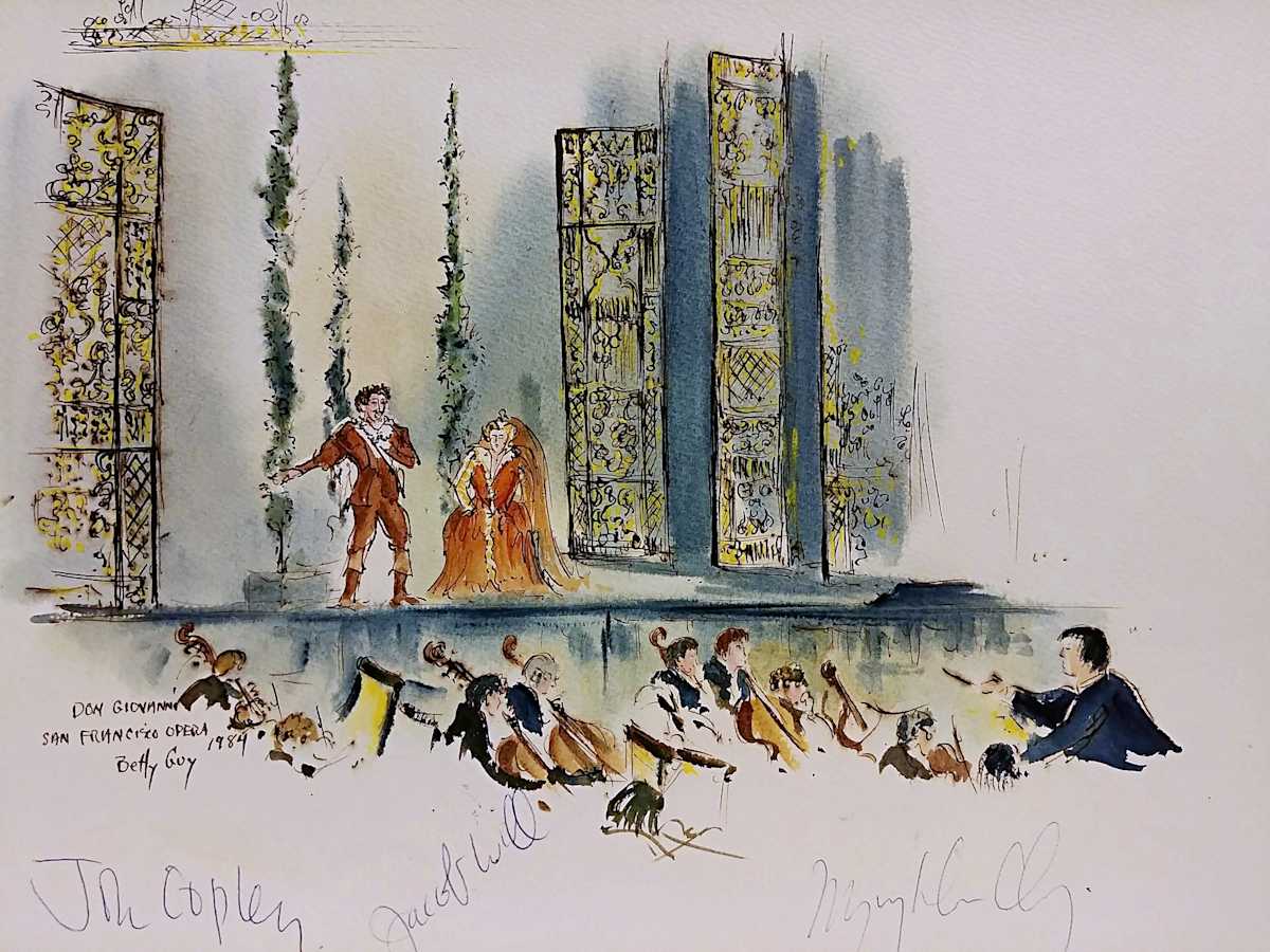 Don Giovanni San Francisco Opera by Betty Guy 