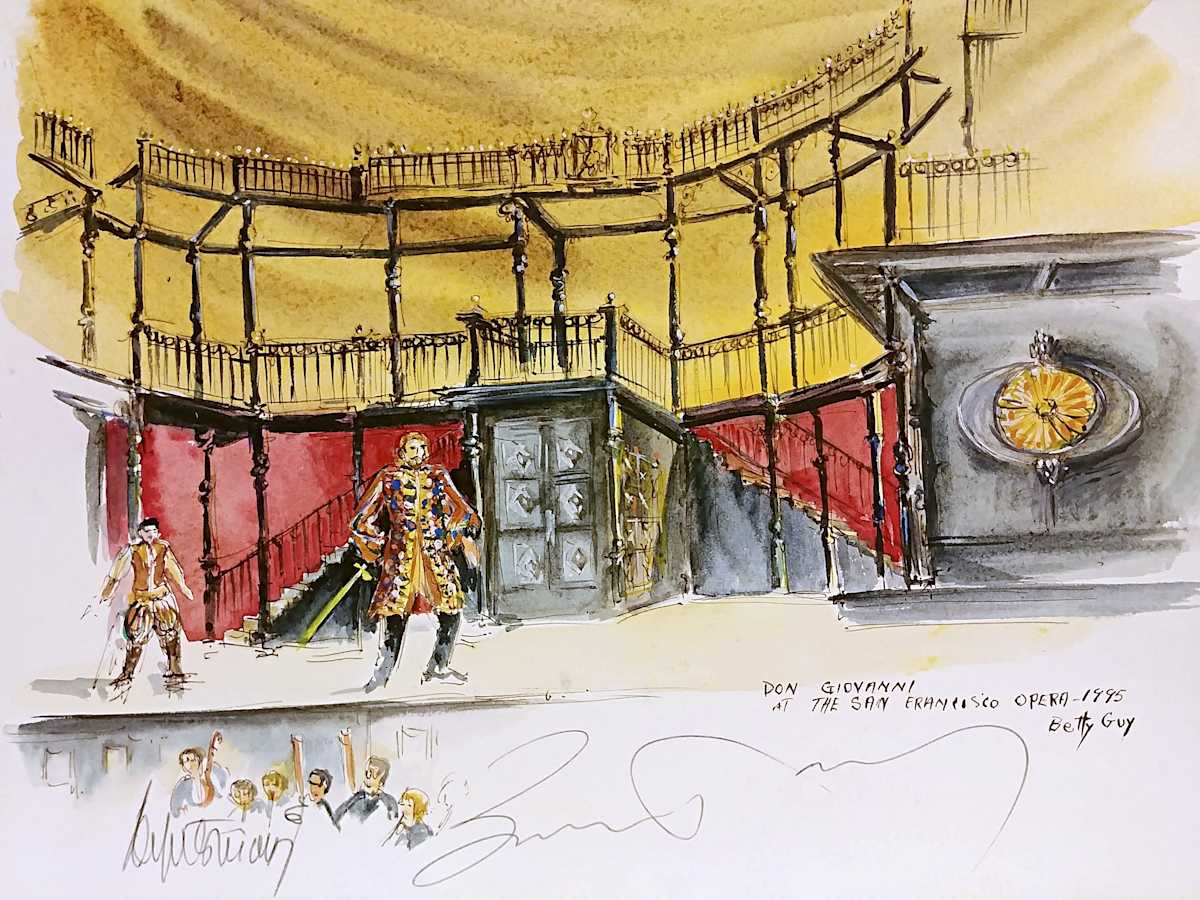 Don Giovanniat The San Francisco Opera by Betty Guy 