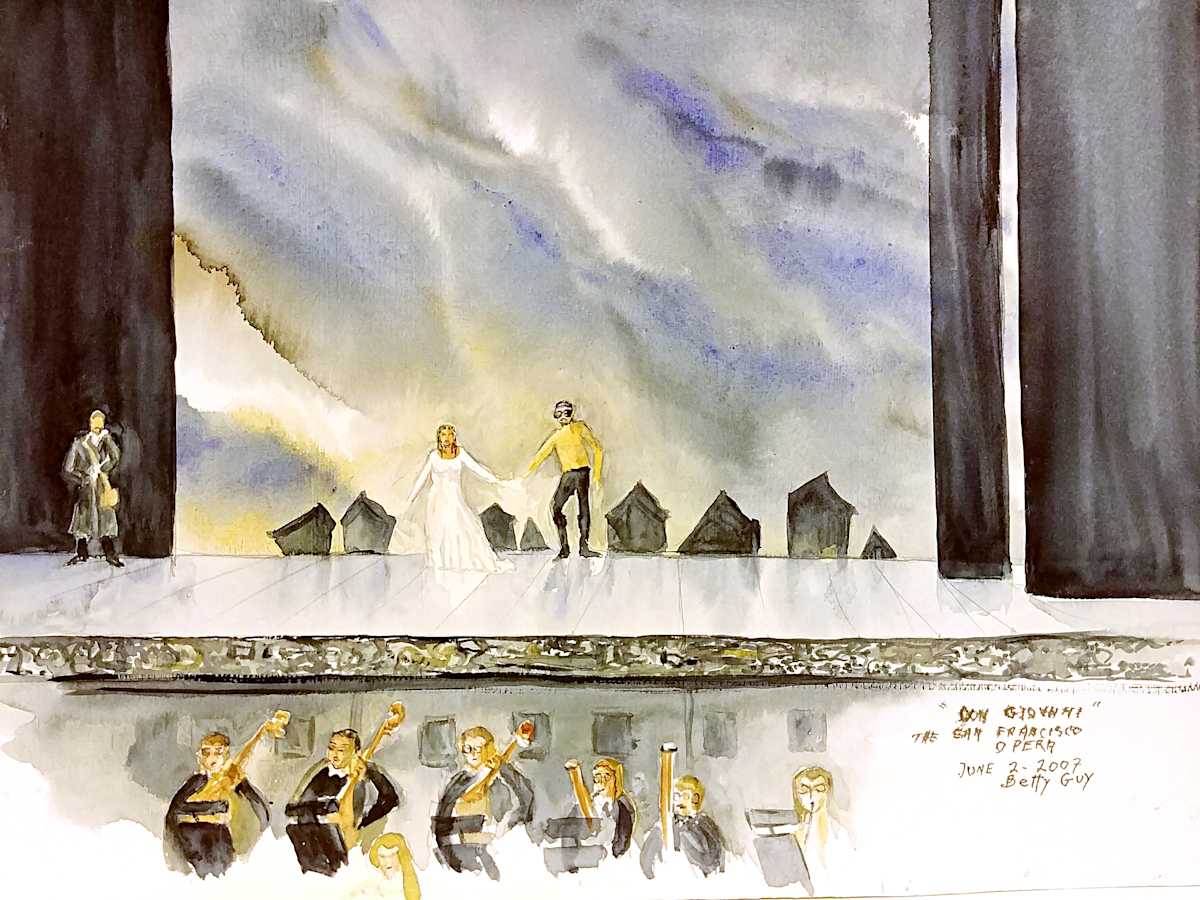 Don Giovanni The San Francisco Opera by Betty Guy 