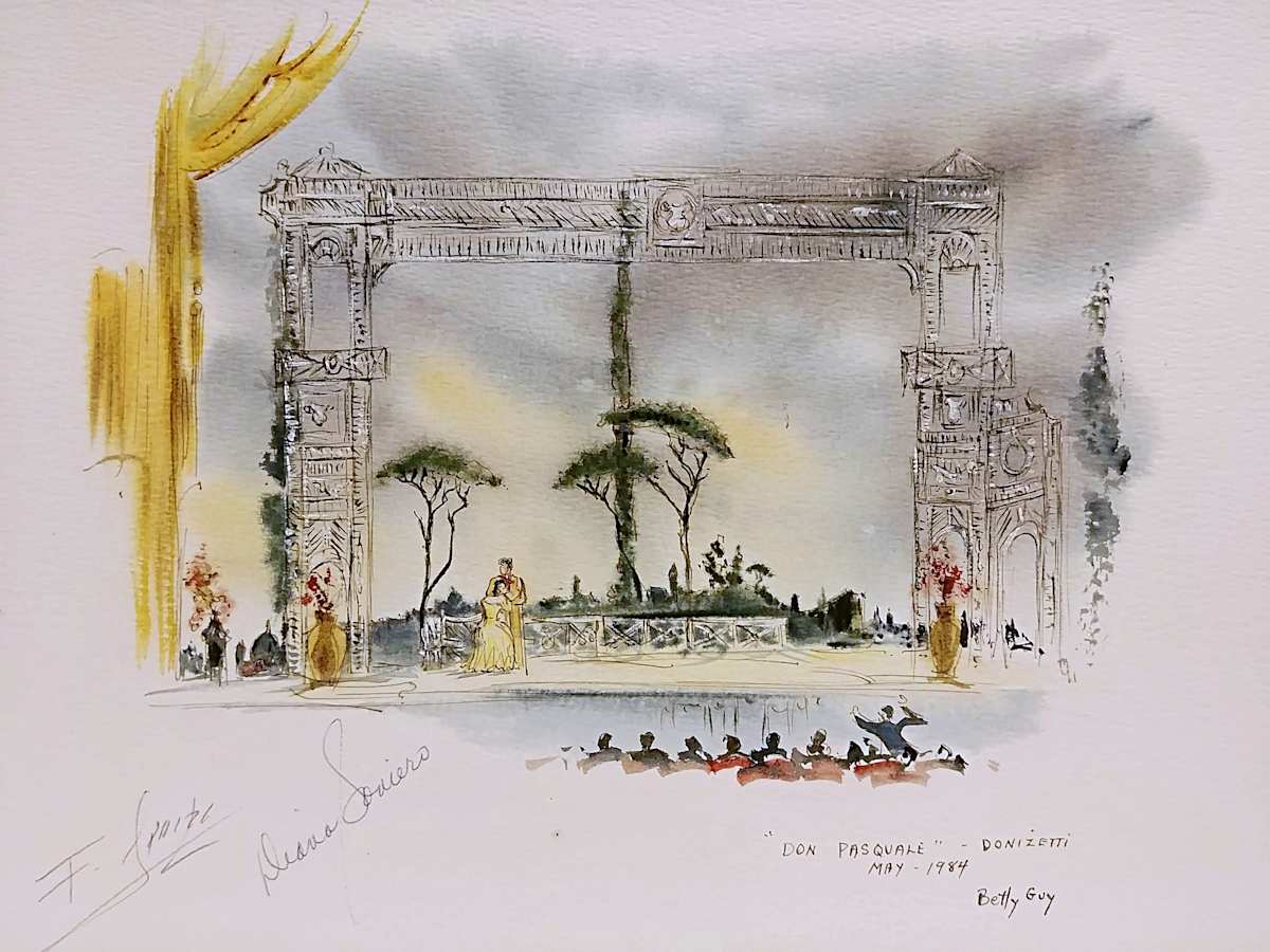 Don Pasquale Donizetti by Betty Guy 