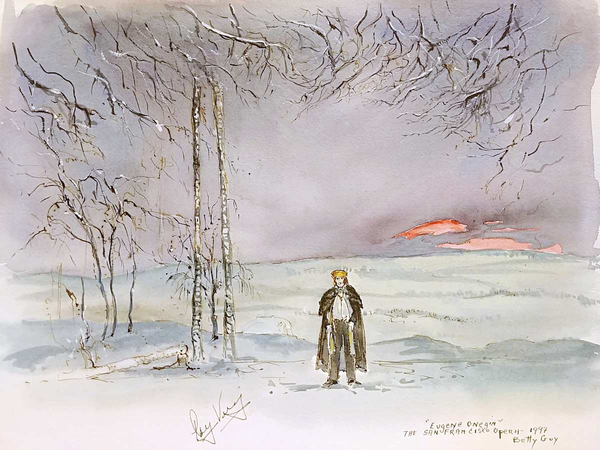 Eugene Onegin The San Francisco Opera by Betty Guy 