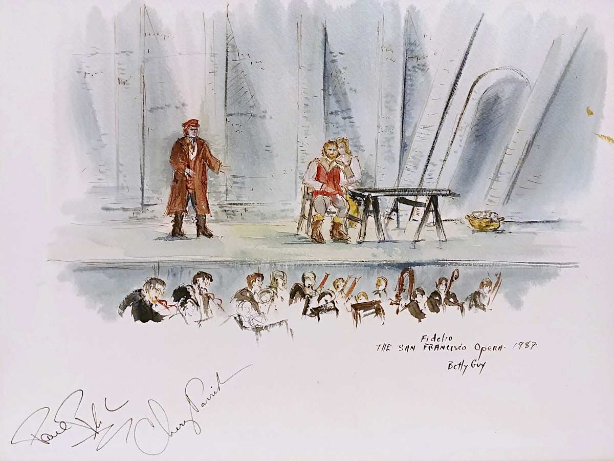 Fidelio The San Francisco Opera by Betty Guy 