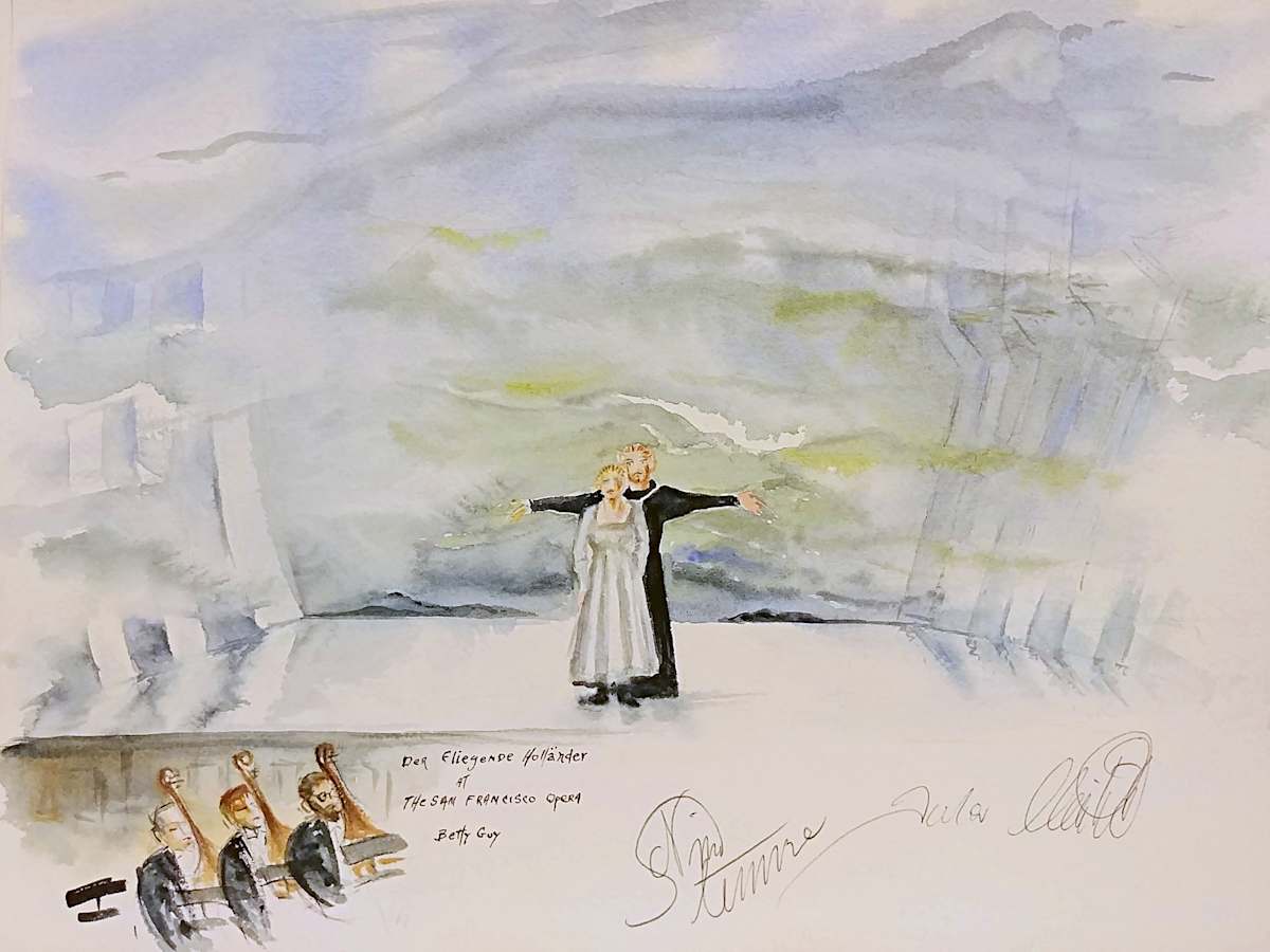 Der Fliegende Hollander at The San Francisco Opera by Betty Guy 
