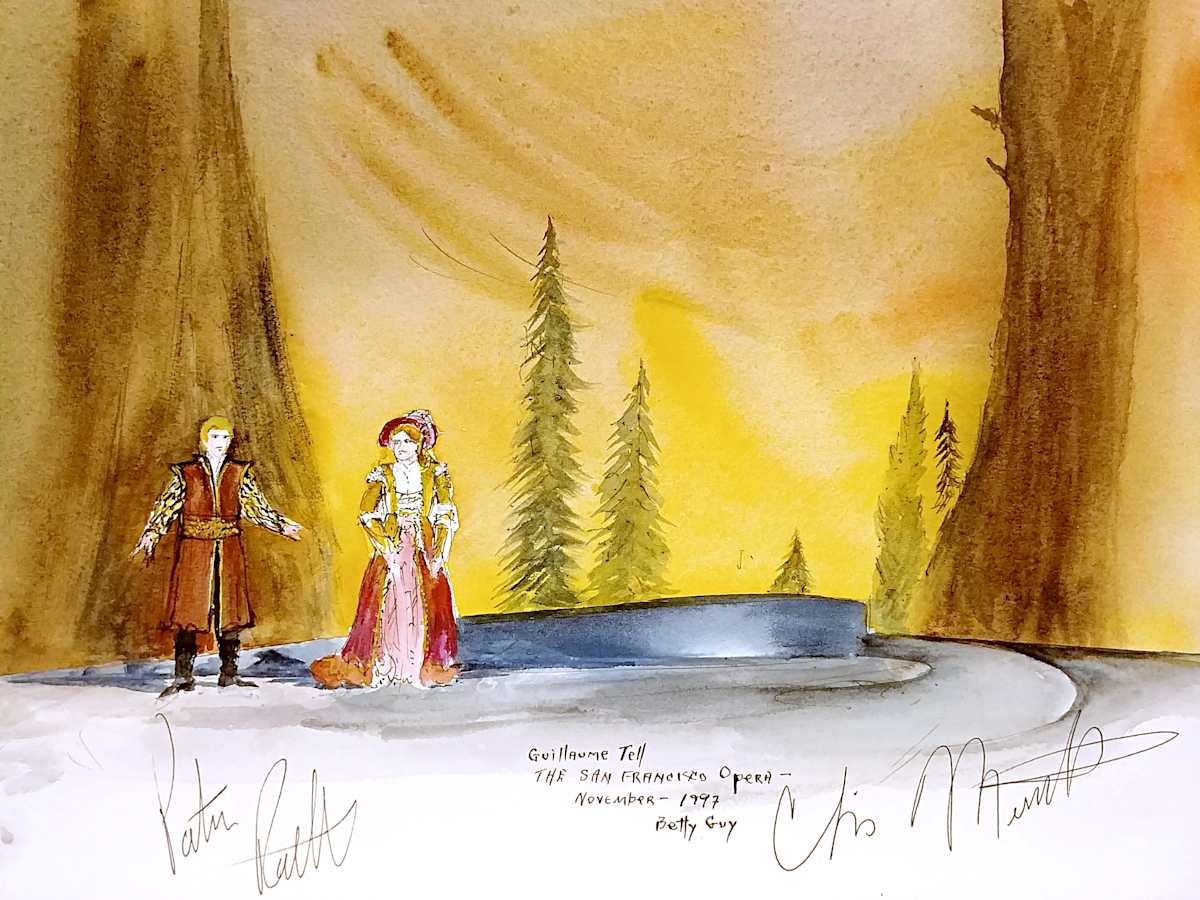 Guillaume Tell The San Francisco Opera by Betty Guy 