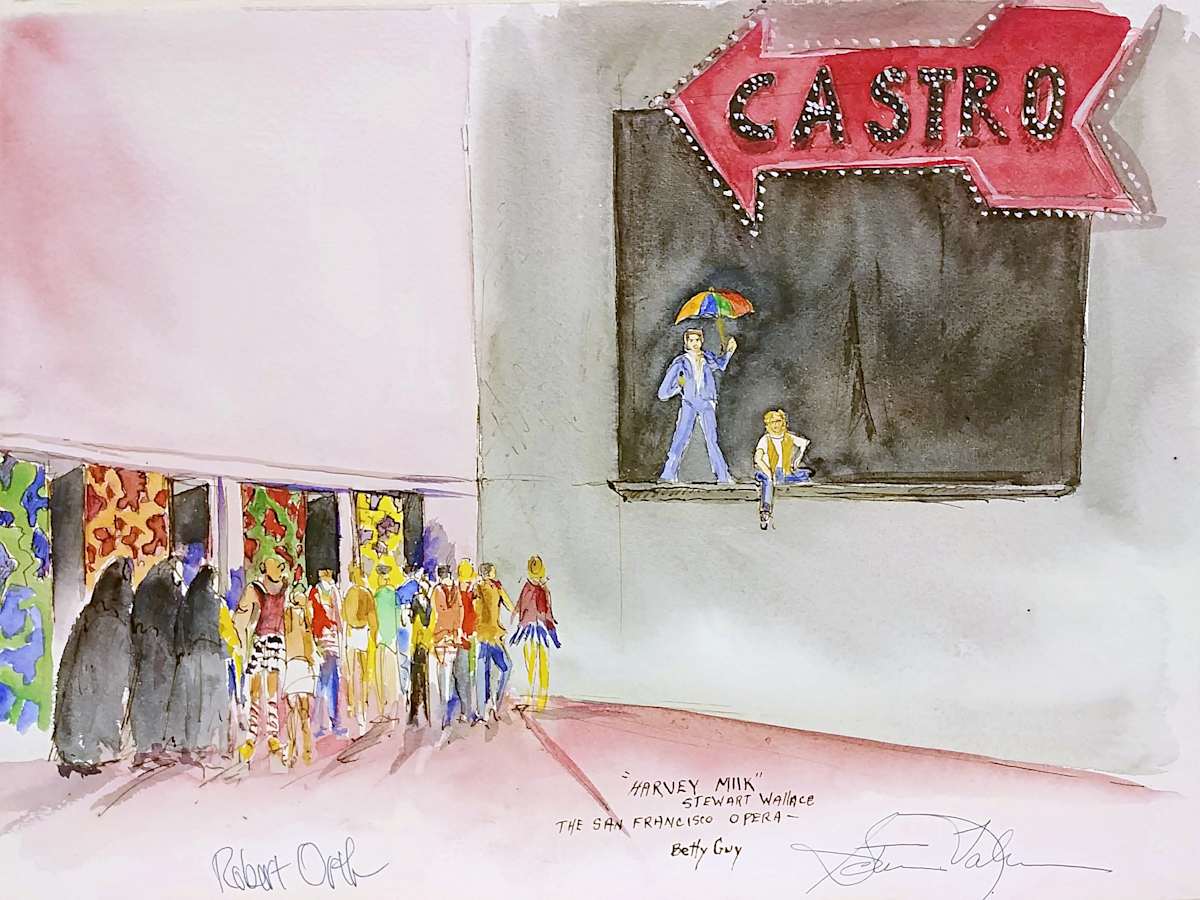 "Harvey Milk" Stewart Wallace The San Francisco Opera by Betty Guy 