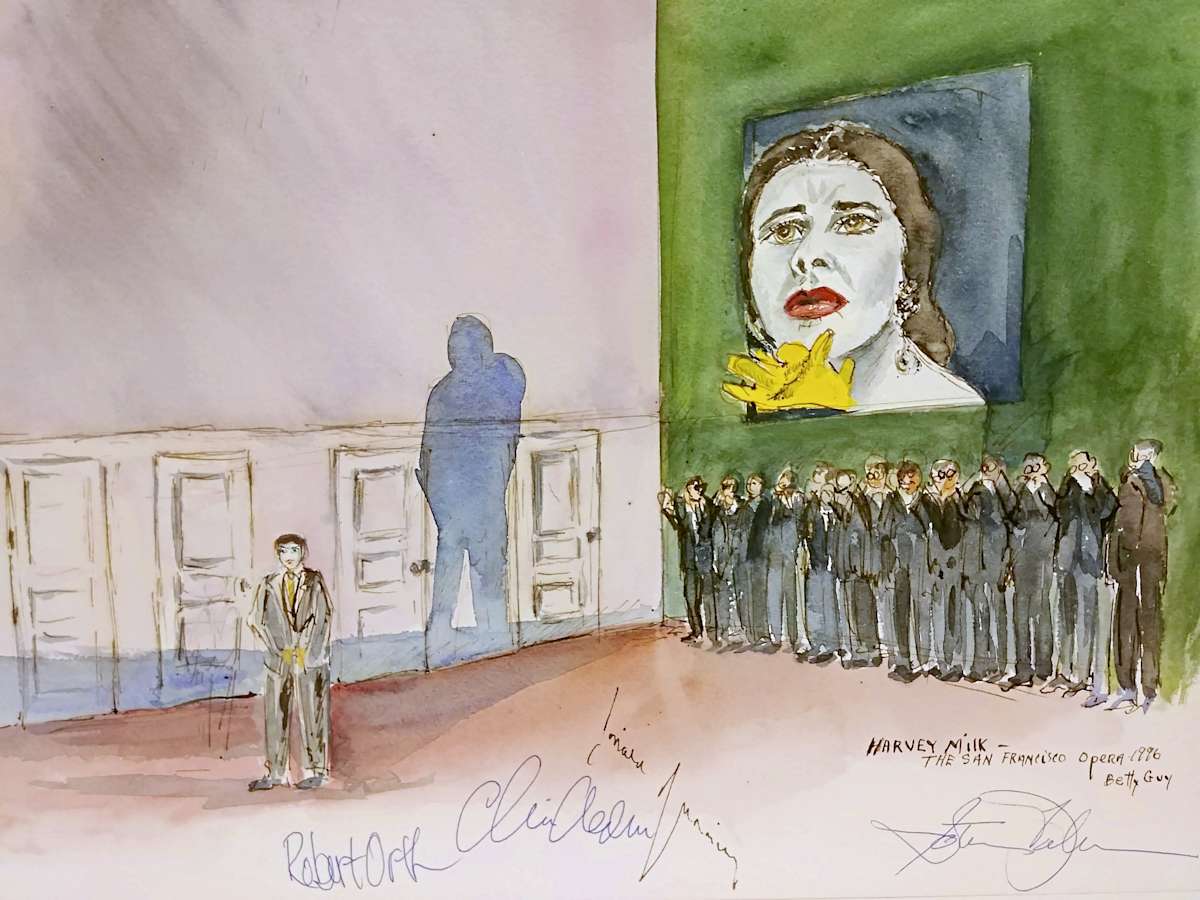 Harvey Milk The San Francisco Opera by Betty Guy 