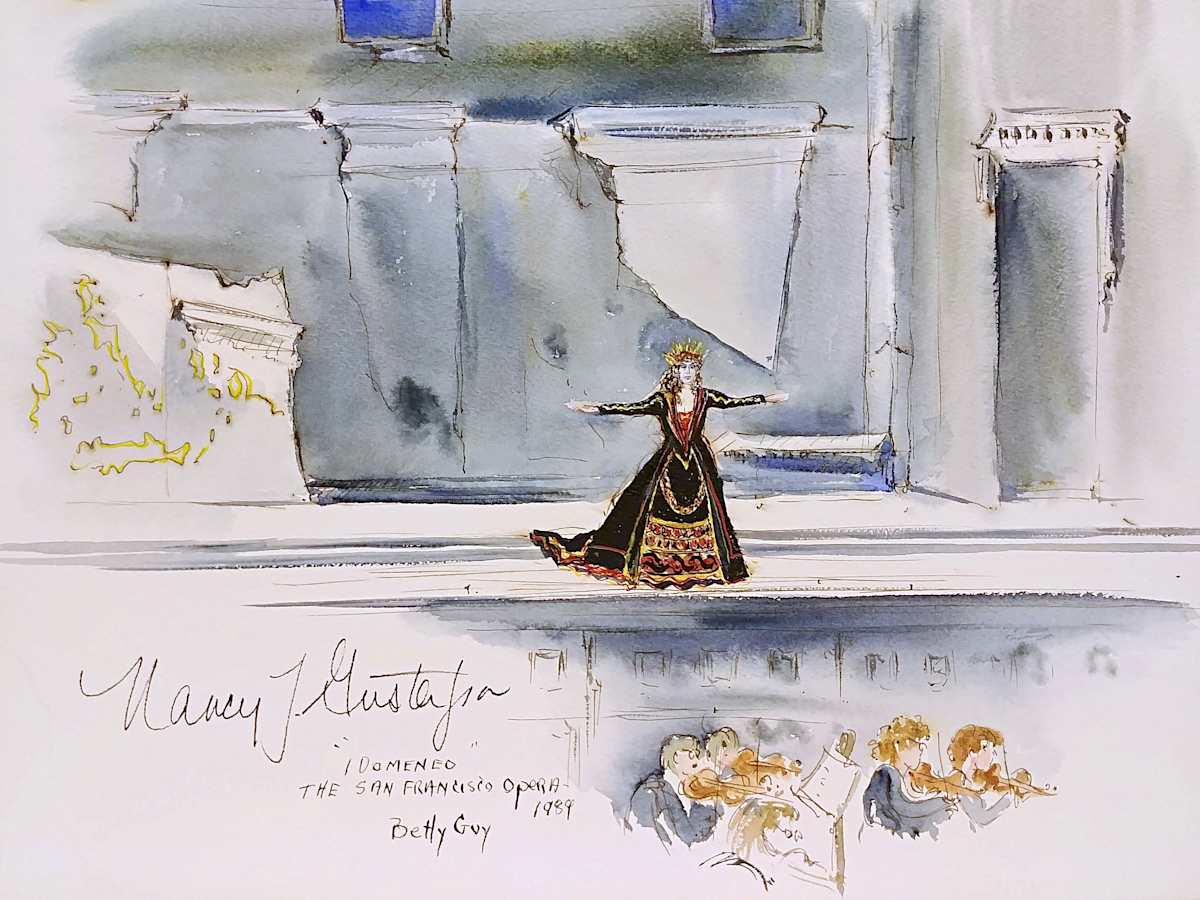"Idomeneo" The San Francisco Opera by Betty Guy 