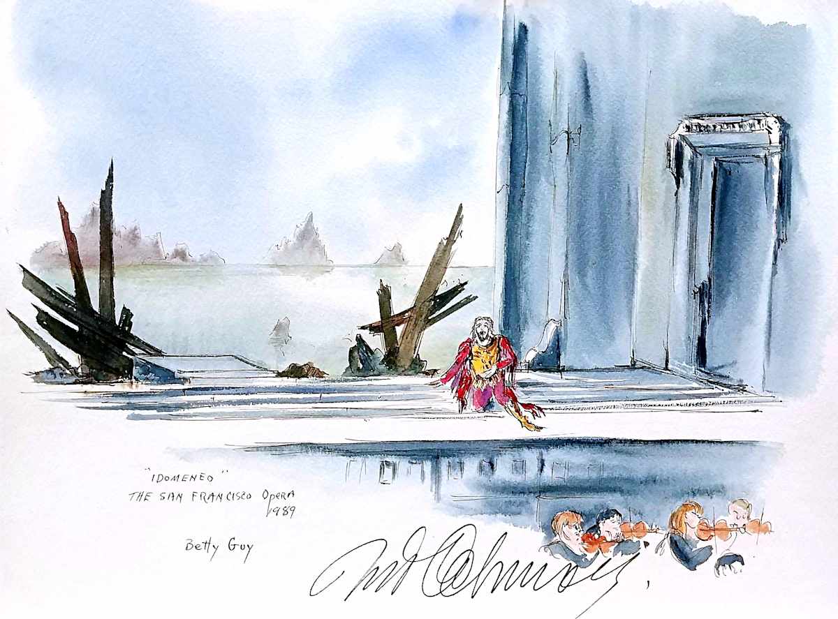 "Idomeneo" The San Francisco Opera by Betty Guy 