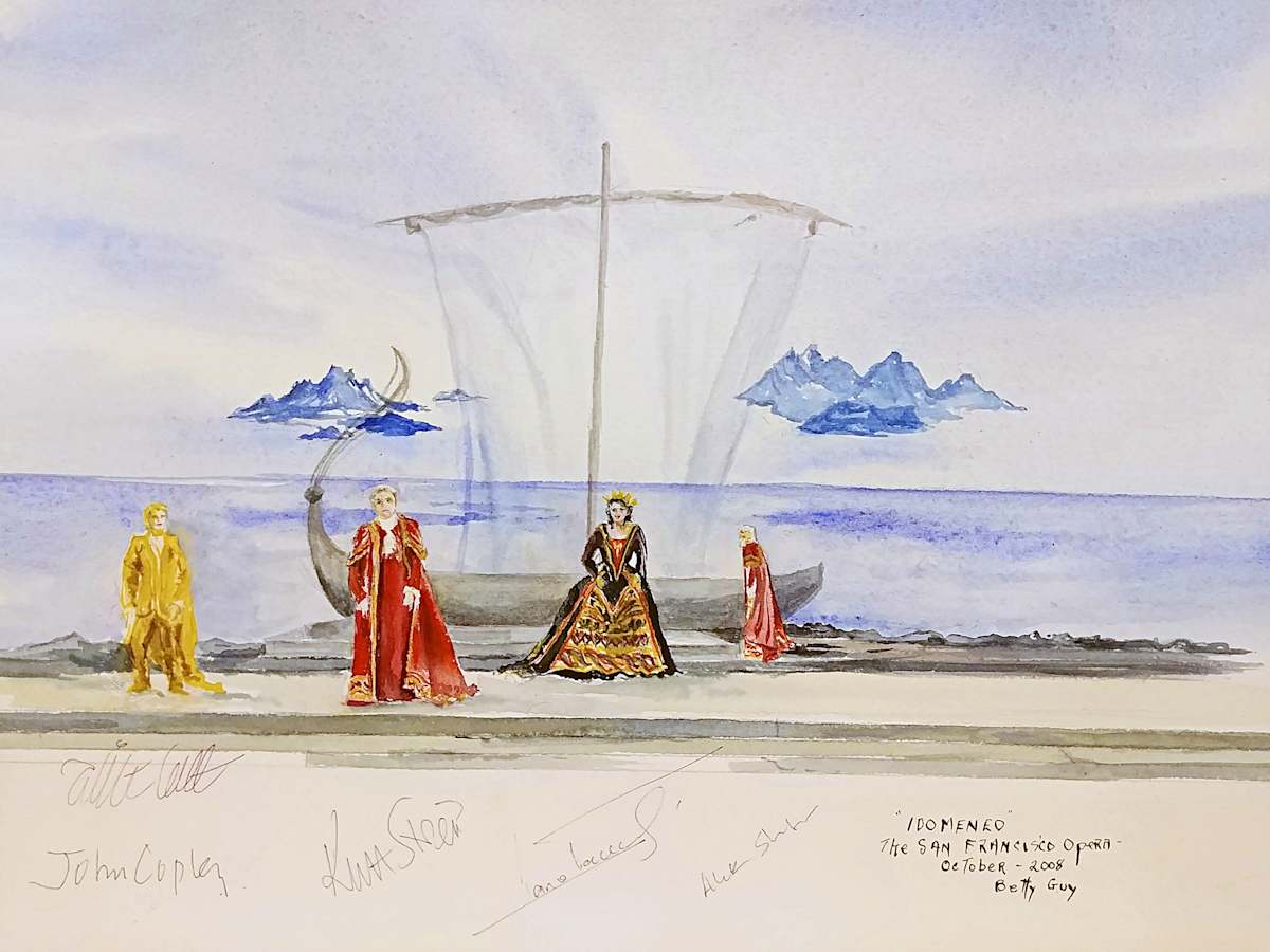 "Idomeneo" The San Francisco Opera by Betty Guy 