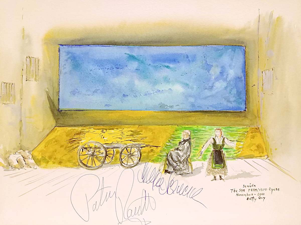 Jenufa The San Francisco Opera by Betty Guy 