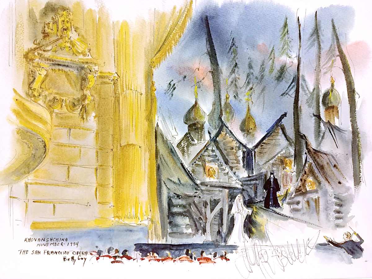 Khovanshchina The San Francisco Opera by Betty Guy 