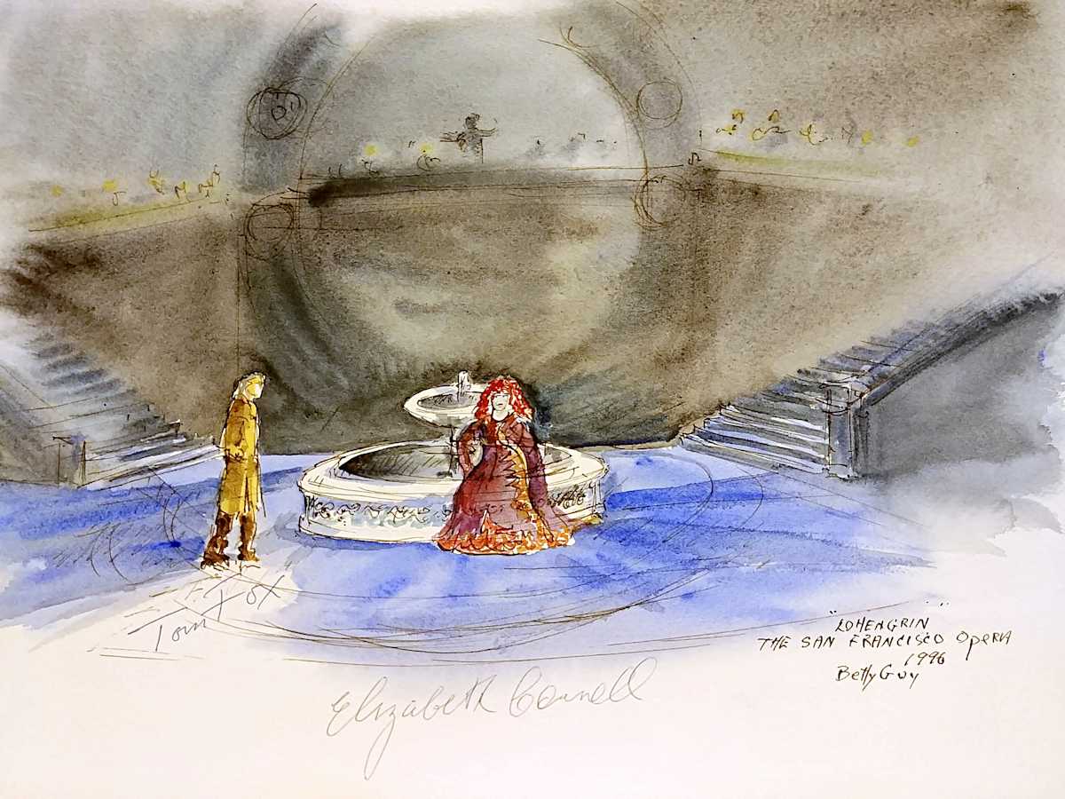 "Lohengrin" The San Francisco Opera by Betty Guy 