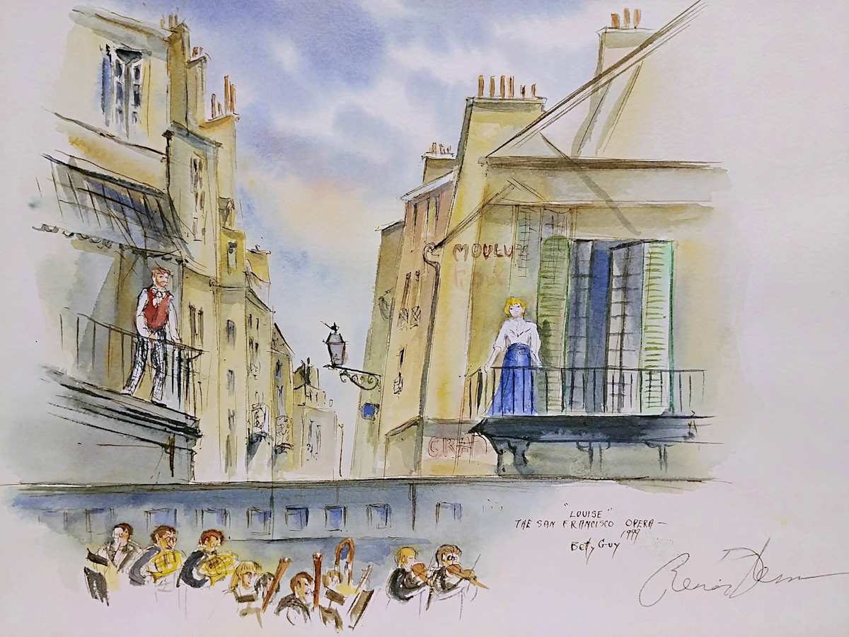"Louise" The San Francisco Opera by Betty Guy 