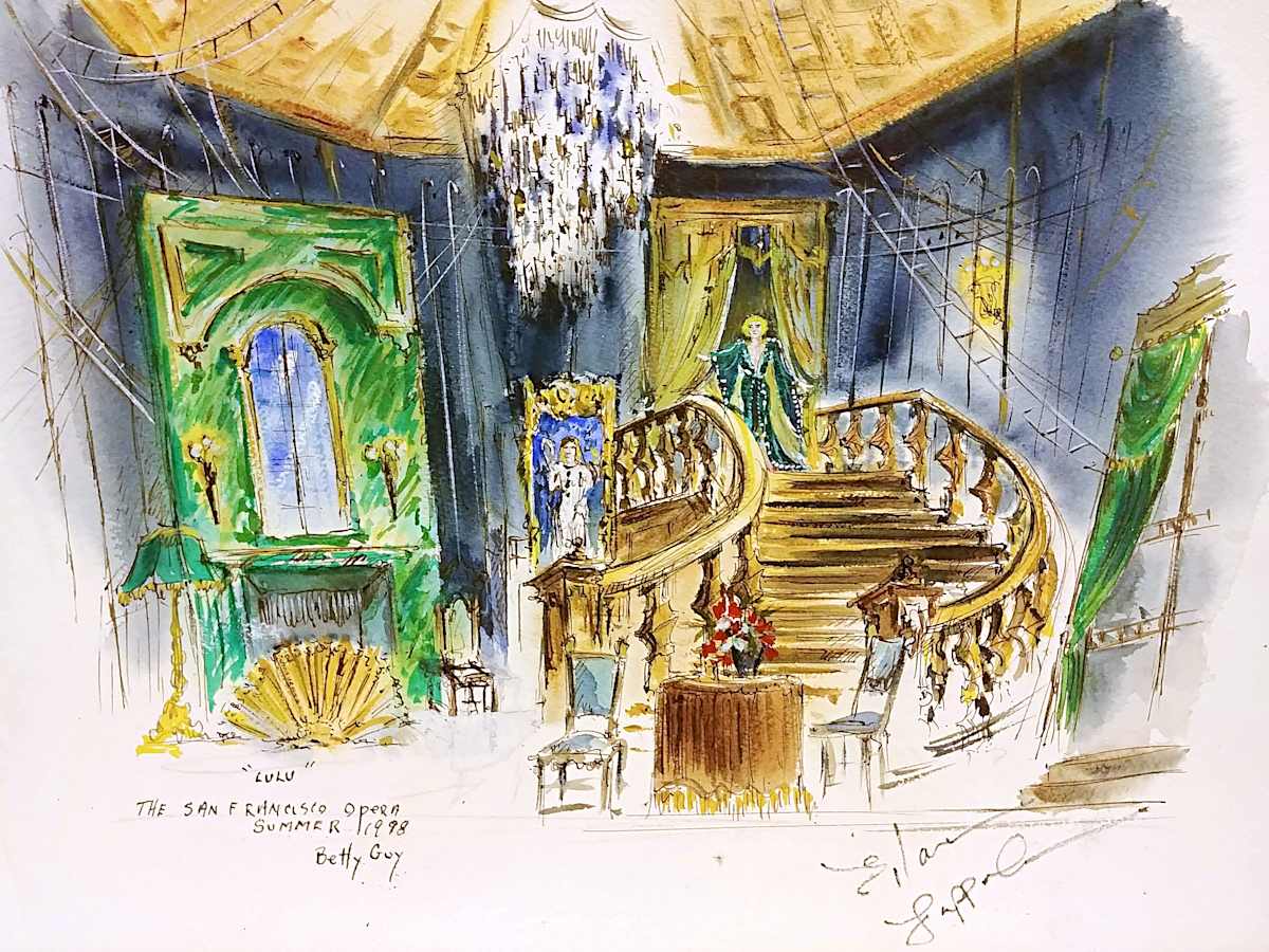 "LULU" The San Francisco Opera by Betty Guy 
