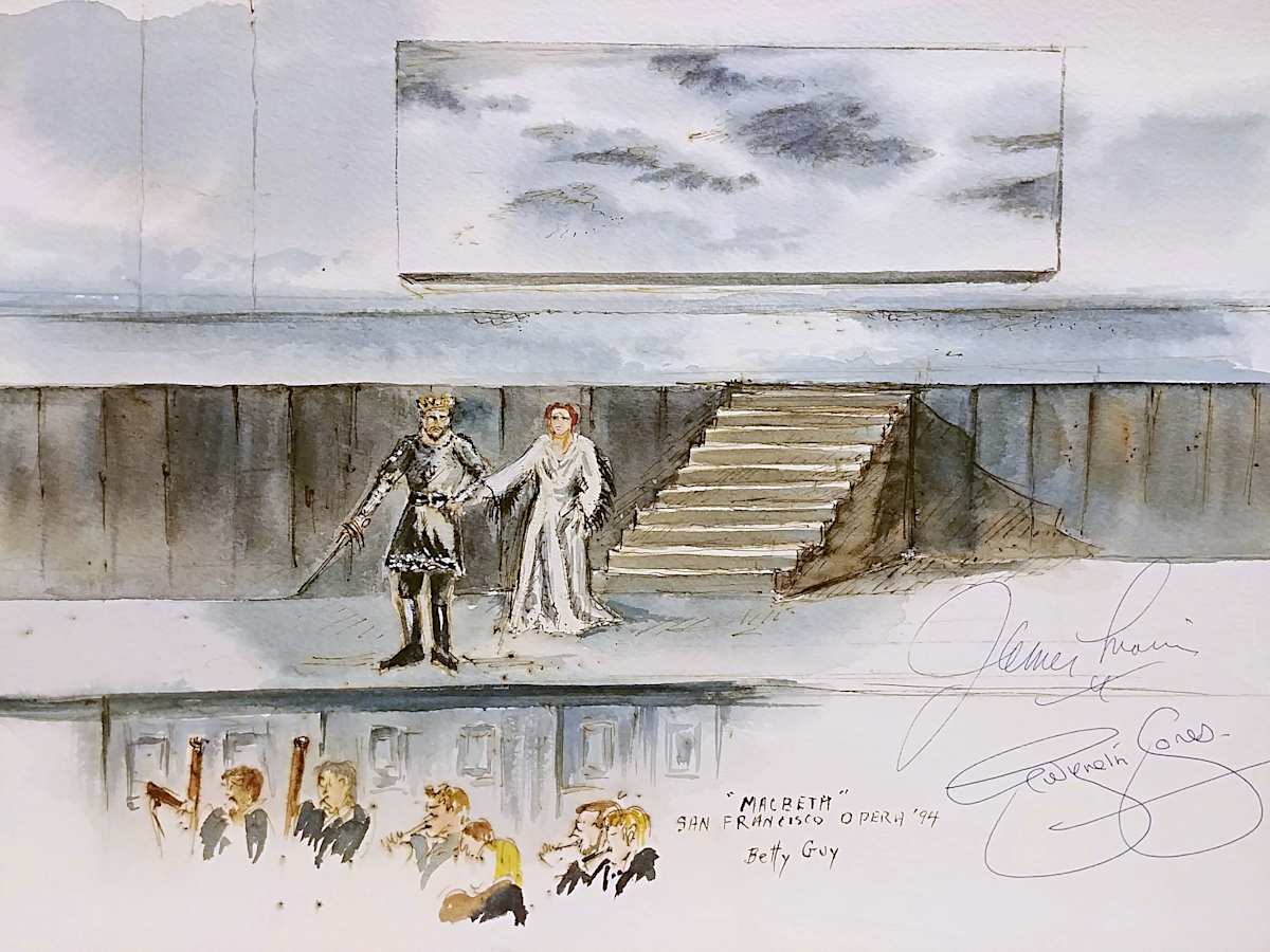 "Macbeth" San Francisco Opera by Betty Guy 