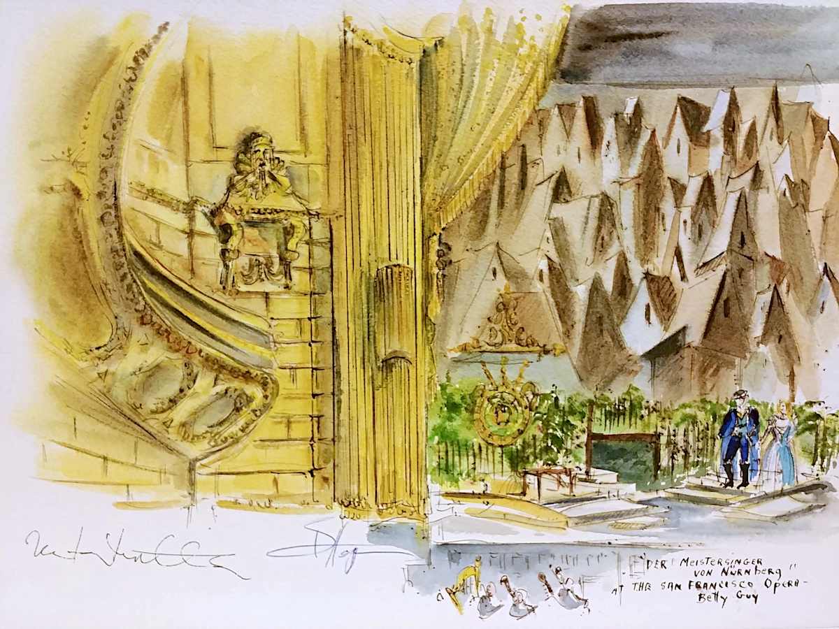 "Der Meistersinger Von Nurnberg" The San Francisco Opera by Betty Guy 