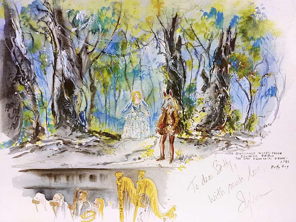 A Midsummer Night's Dream Benjamin Britten The San Francisco Opera by Betty Guy 