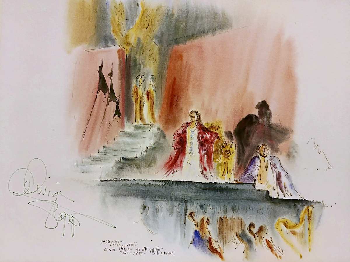 Nabucco - Giuseppe Verdi Olivia Stapp as Abigaille S.F. Opera! by Betty Guy 