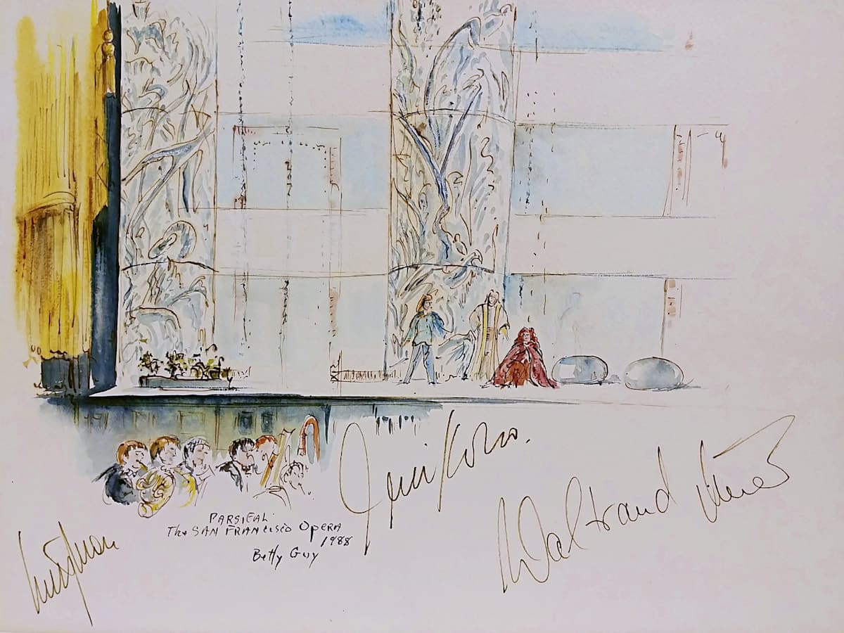 Parsifal The San Francisco Opera by Betty Guy 