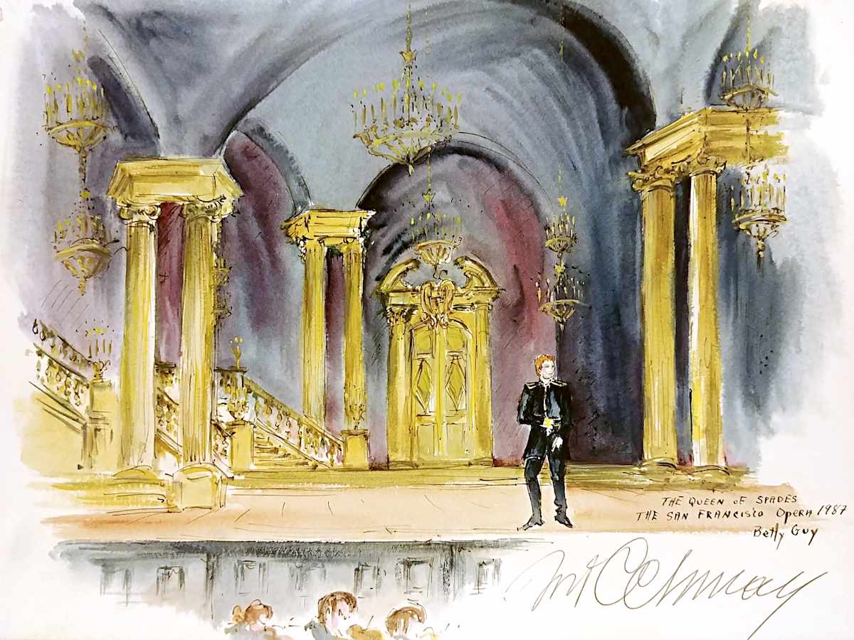 The Queen of Spades The San Francisco Opera by Betty Guy 