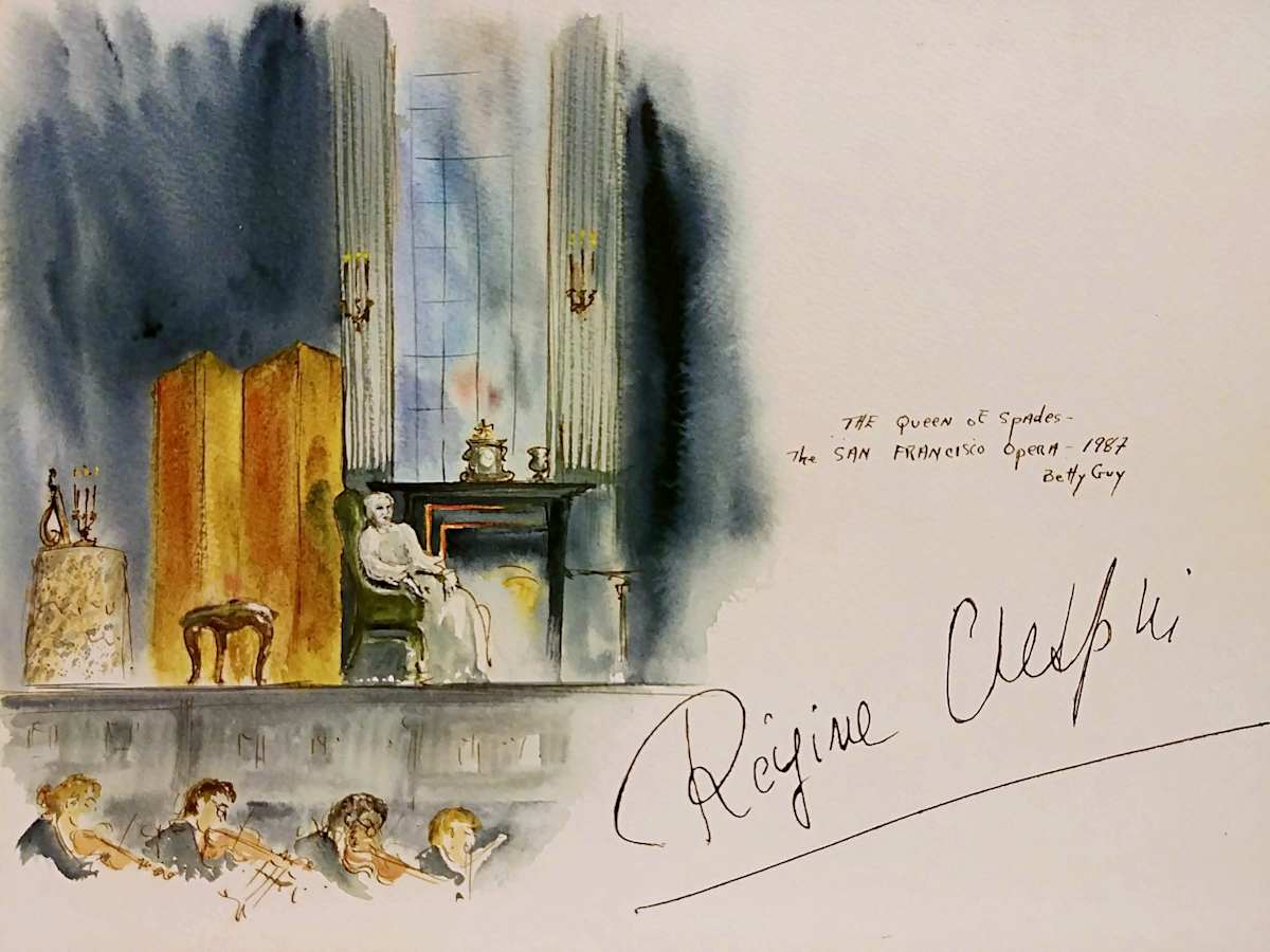 The Queen of Spades The San Francisco Opera by Betty Guy 
