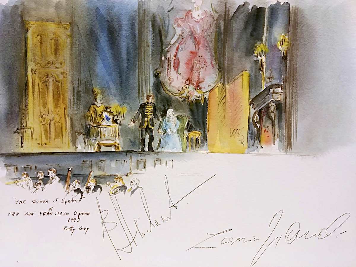 "The Queen of Spades" at The San Francisco Opera by Betty Guy 