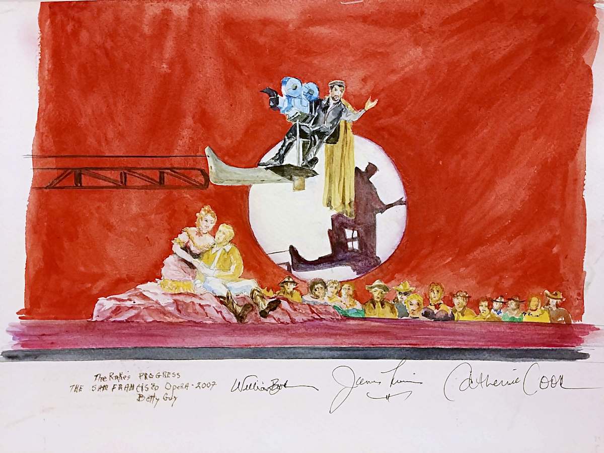 The Rake's Progress The San Francisco Opera by Betty Guy 