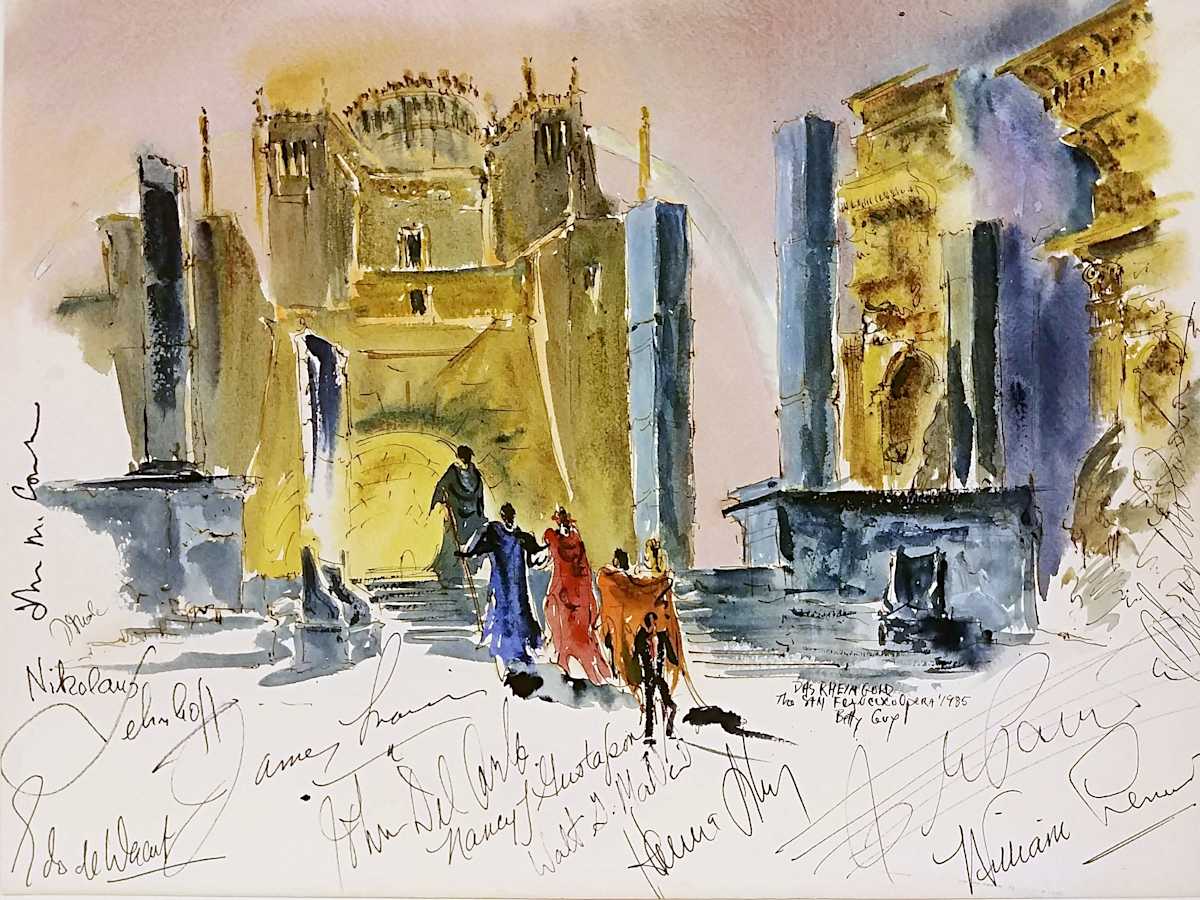 Das Rheingold The San Francisco Opera by Betty Guy 